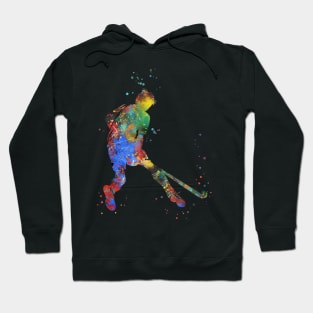 Field Hockey Player Boy Hoodie